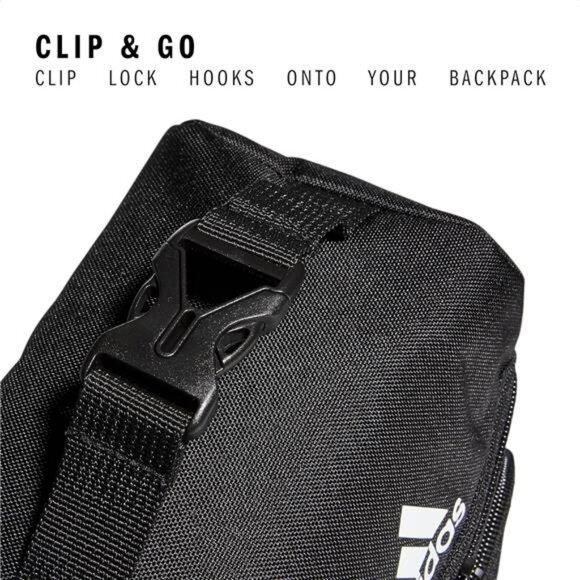 insulated lunch bag cooler tote with zipper pocket clip handle for work school - Picture 3 of 7